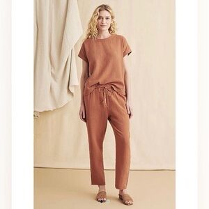 NWT Faherty Dream Cotton Topanga Pants XS